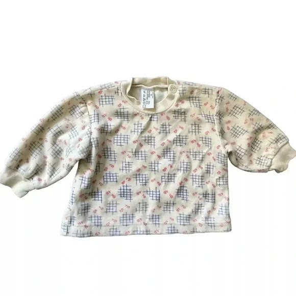 2 Piece Baby Girl Outfit Romper Sweater Size 6-12 Months - Picture 4 of 4